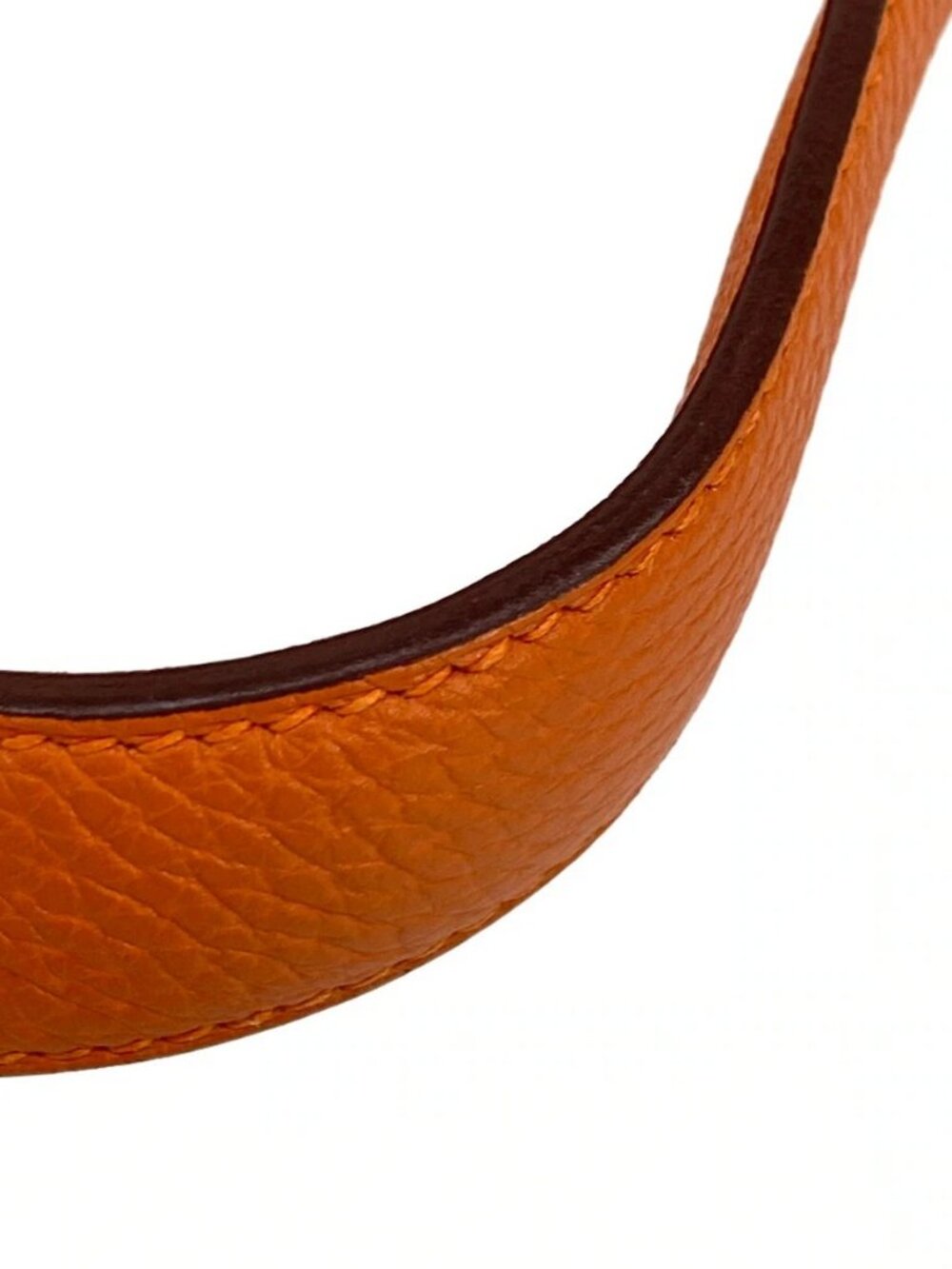 HERMES Etribelt Orange Togo Unclear Handbag - Picture 8 of 16